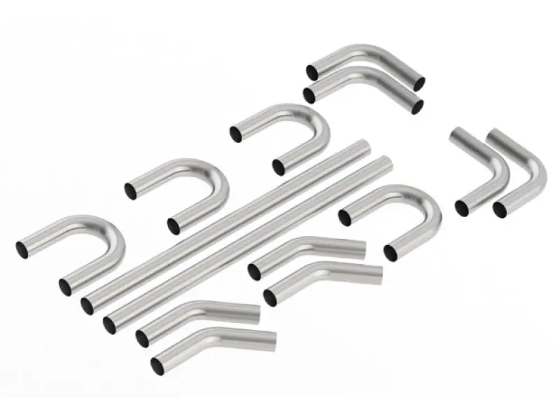 Borla Universal Hot Rod Kit 3in OD T-304 Stainless Steel Pipes Custom Exhaust Builds