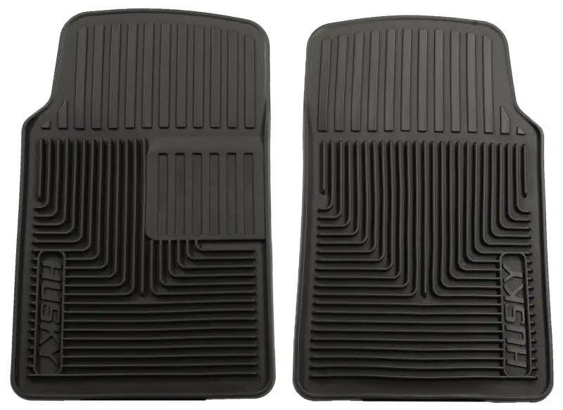 Husky Liners 1994-2001 Acura Integra/1996-2008 Subaru Impreza Heavy Duty Black Front Floor Mats - Universal Fit