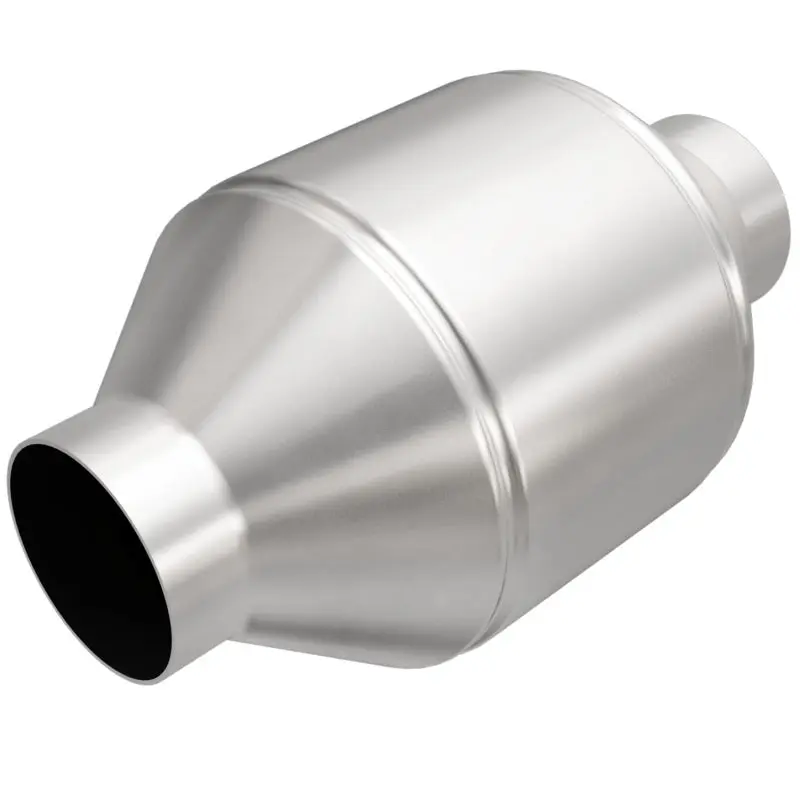 MagnaFlow Universal Catalytic Converter 2.5 Inch Inlet Outlet Center Round 3in Body