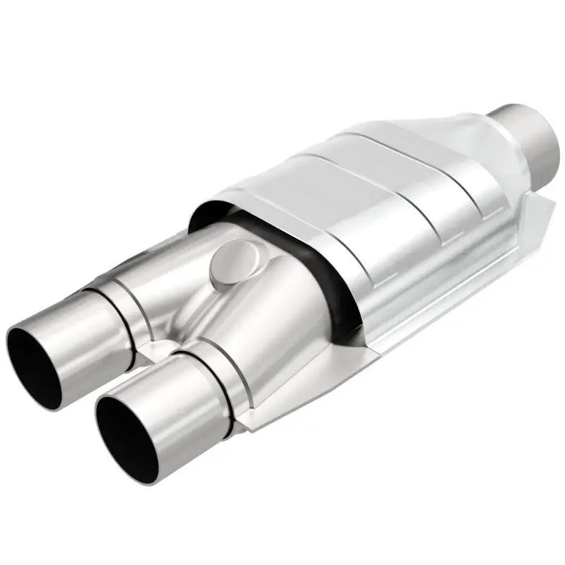 MagnaFlow Universal Catalytic Converter 2.5/2 Inch Single Inlet Dual Outlet Federal