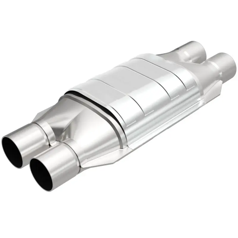 MagnaFlow Universal Dual 2 Inch Inlet Outlet Catalytic Converter