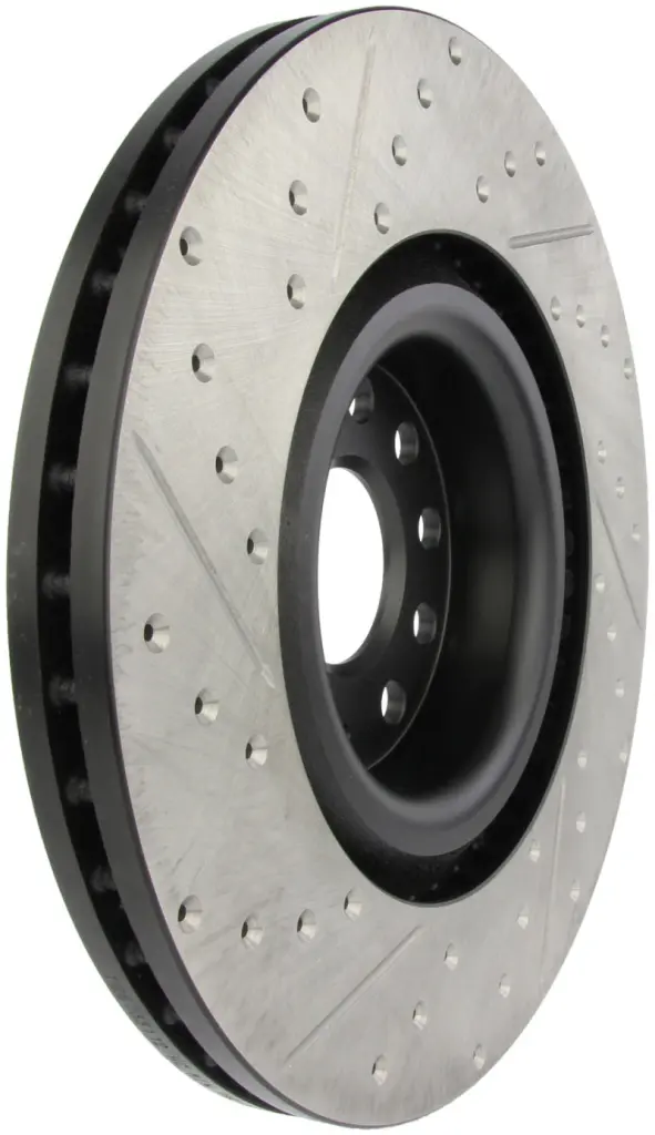 StopTech Sport Slotted & Drilled Brake Rotor Left Front 09 VW Passat CC 06-09 Passat