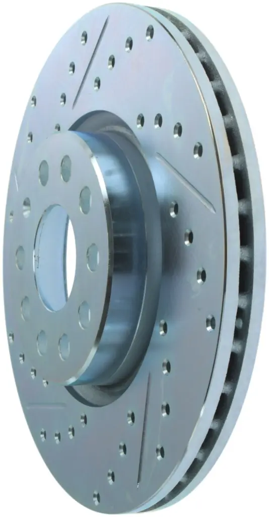 StopTech Select Sport Slotted & Drilled Front Right Rotor 06-17 Volkswagen Jetta