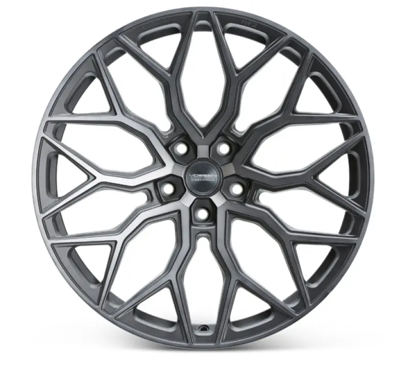 Vossen HF-2 20x10 5x120 ET45 Deep Face 72.56 Tinted Matte Gunmetal Wheel