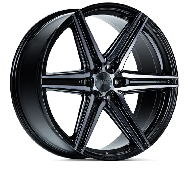 Vossen HF6-2 22x9.5 Tinted Gloss Black Wheel 6x135 ET20 Deep Face 87.1