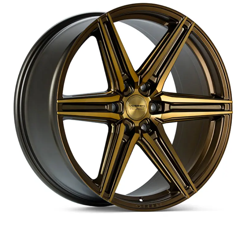 Vossen HF6-2 22x9.5 Tinted Matte Bronze Wheel 6x135 ET20 Deep Face 87.1