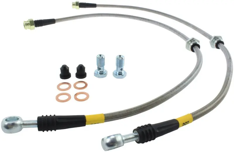 StopTech Stainless Steel Brake Line Kit 2015 VW Golf MK7 Front