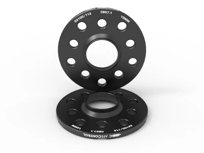 aFe CONTROL Billet Aluminum Wheel Spacers 5x100/112 CB57.1 10mm Volkswagen Audi