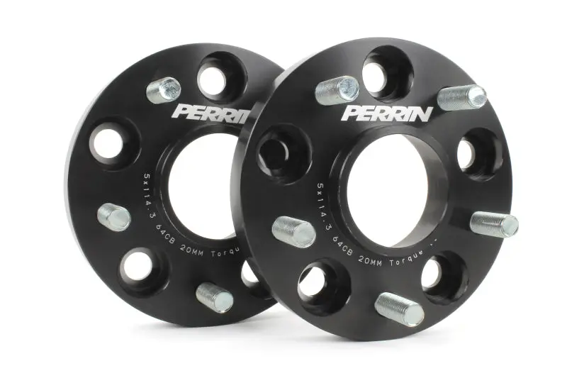 Perrin 20mm Wheel Spacers 2017-2018 Honda Civic Si 5x114.3 64.1mm Hub Perrin Performance