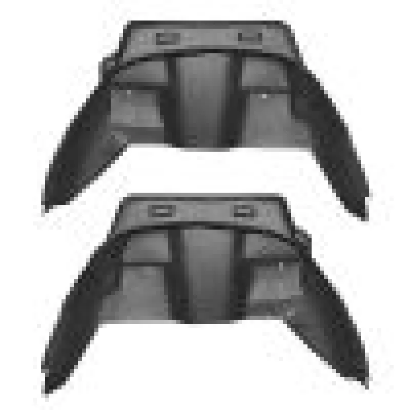 Husky Liners Wheel Well Guards Rear Black 2019-2021 Ram 1500