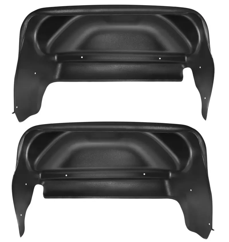 Husky Liners 14-17 GMC Sierra Black Rear Wheel Well Guards - Durable Protection