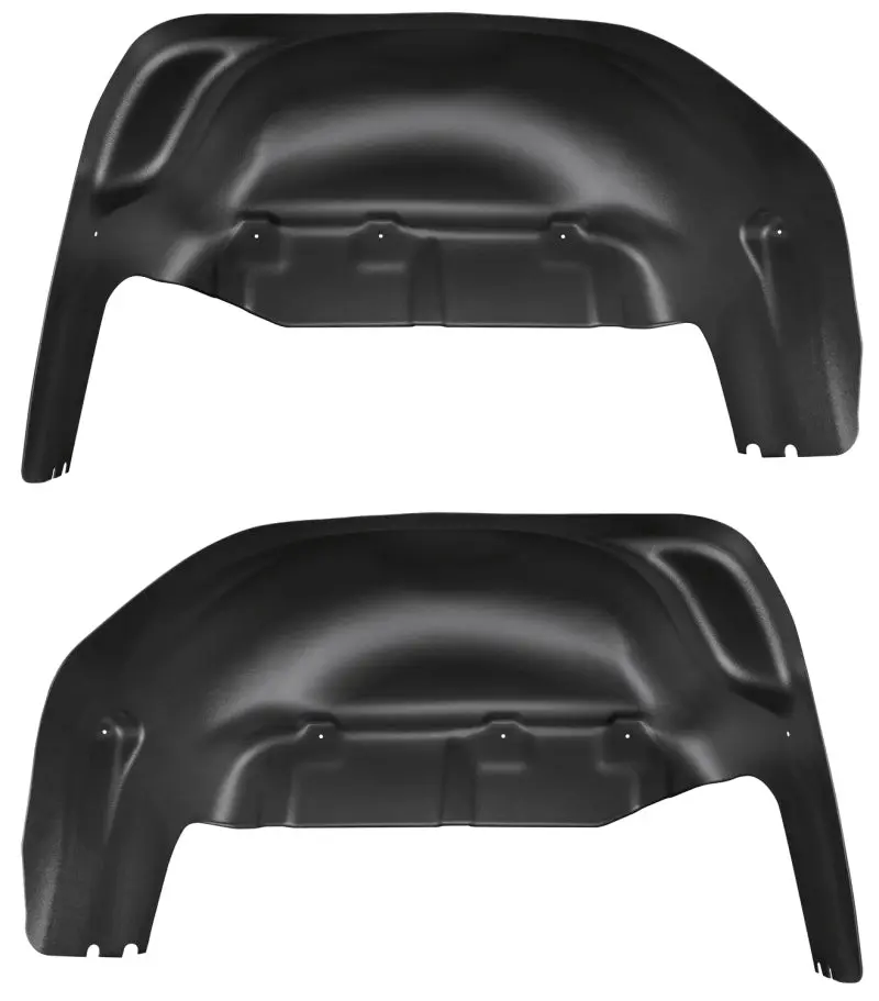 Husky Liners 19-23 GMC Sierra 1500 Black Rear Wheel Well Guards - Premium Fit