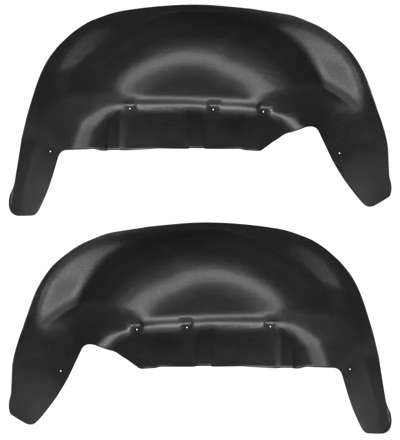 Husky Liners 2019+ Chevrolet Silverado 1500 Black Rear Wheel Well Guards - Heavy Duty