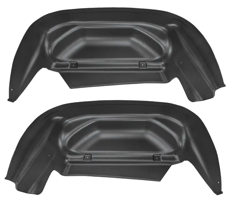 Husky Liners Black Rear Wheel Well Guards 14-15 Chevy GMC Silverado Sierra