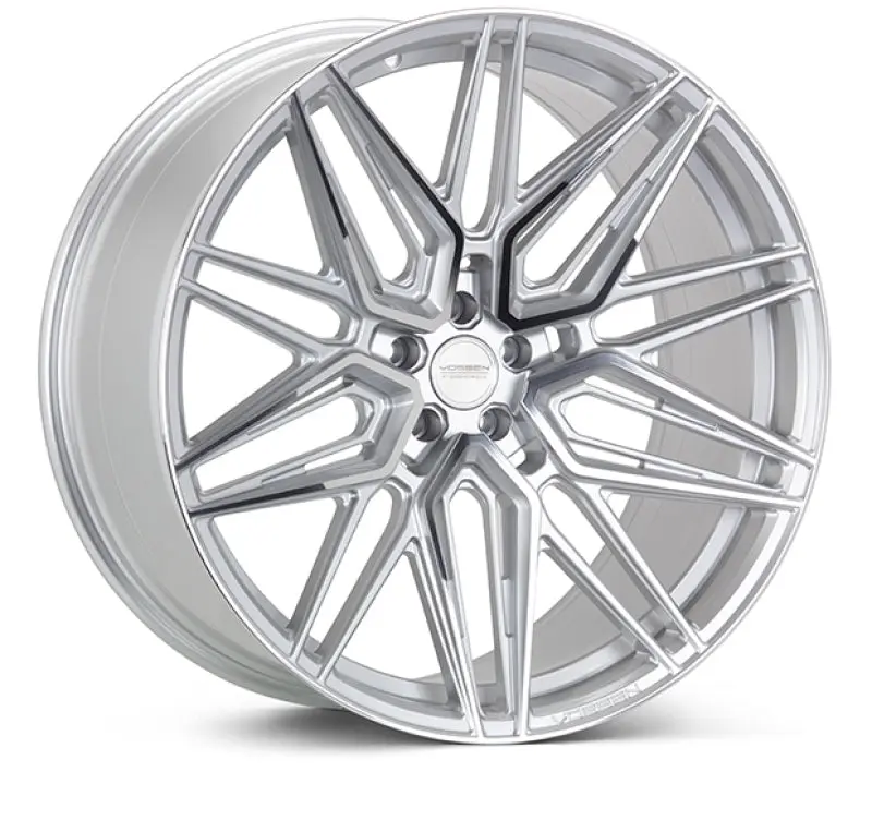 Vossen HF-7 21x12 Silver Polished Wheel 5x120 ET52 Deep Face 72.56 Hub