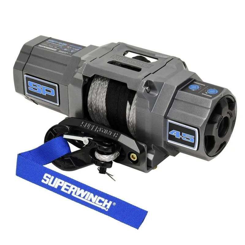 Superwinch 4500 lbs 12V Synthetic Rope Hawse Fairlead SP45SR Winch