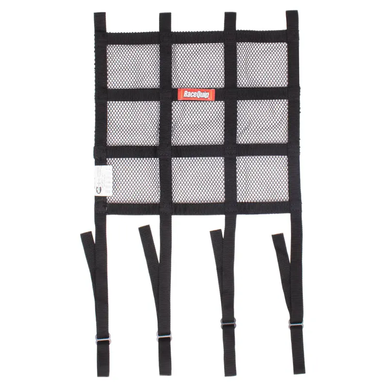 RaceQuip 15X18 SFI Hybrid Net Adj Strap Mounts Window Safety