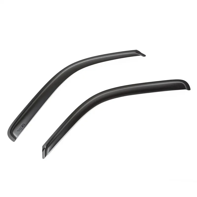 Rugged Ridge Front Window Visors Black 99-07 GM Pickup & SUV Models