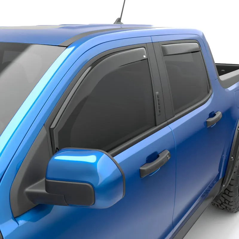 EGR 22-23 Ford Maverick Lariat XL XLT Dark Smoke Front Rear Window Visors