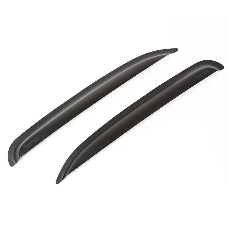Rugged Ridge Rear Window Visors Black 2000-2006 Chevy Tahoe GMC Yukon