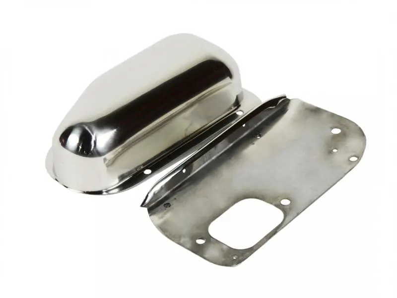 Kentrol 76-86 Jeep Wiper Motor Cover CJ Polished Silver Replacement Part