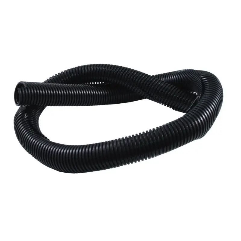 Spectre 1-1/4in Black Wire Loom 4ft Length - Durable Cable Management Solution