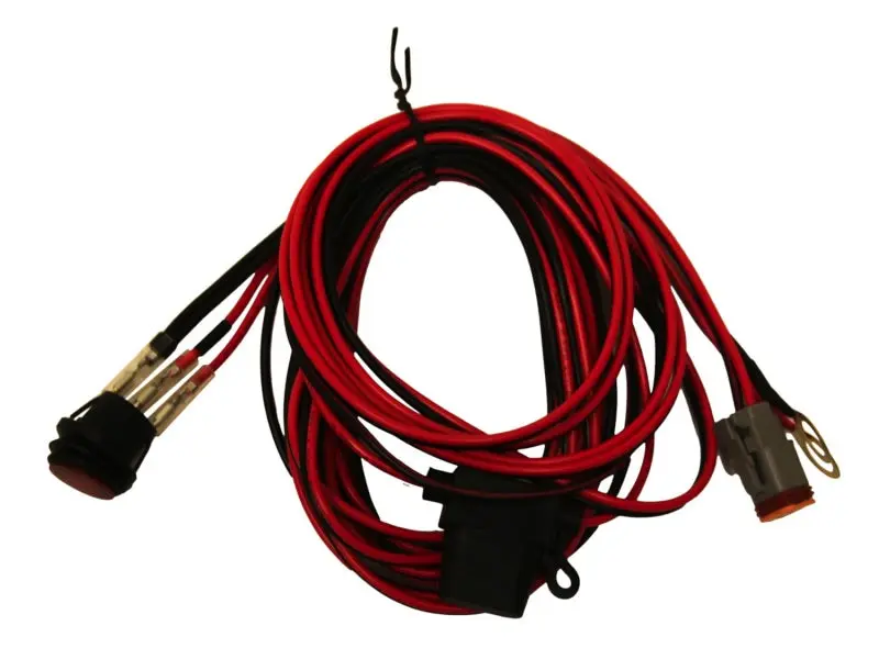 Rigid Industries Harness 4in/6in/Single Dually/D2 LED Lights - Compact Wiring Kit