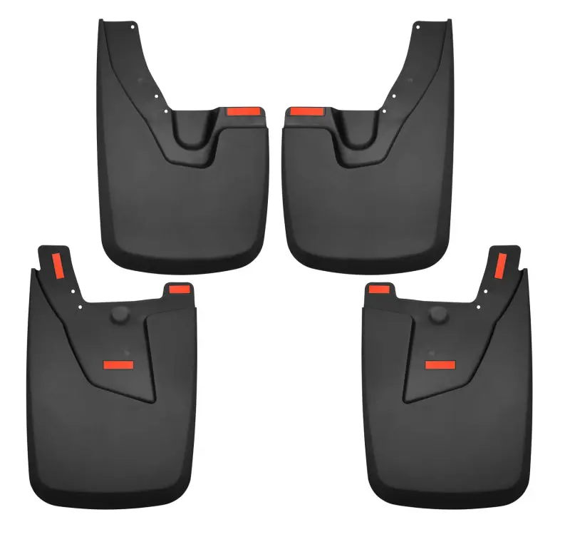 Husky Liners Custom Front Rear Mud Guards 19-22 Ram 2500 3500 OEM Fender Flares