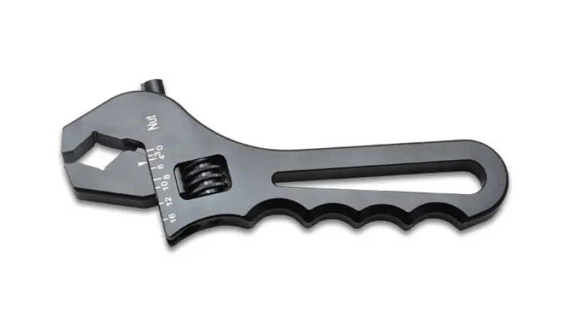 Vibrant Aluminum Adjustable Wrench -4AN to -16AN Fittings