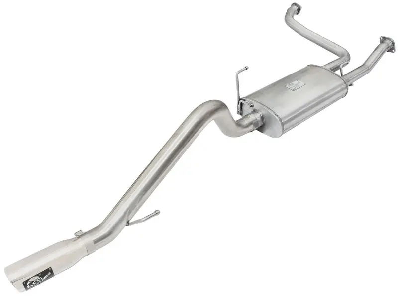 aFe MACHForce XP Exhaust Cat-Back 2.5/3in SS-409 Polished Tip Nissan Xterra 2005-2015 V6 4.0L