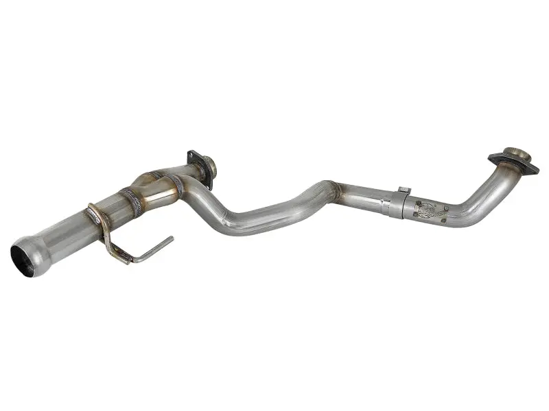 aFe POWER Twisted Steel Y-Pipe 2-1/4in 409 SS Exhaust System 2018 Jeep Wrangler JL V6 3.6L